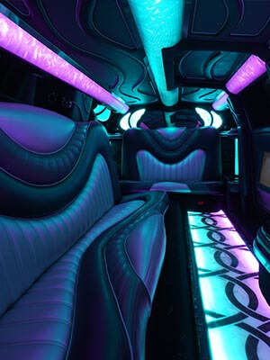 Hummer limos interior